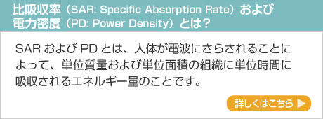 比吸収率（SAR）とは